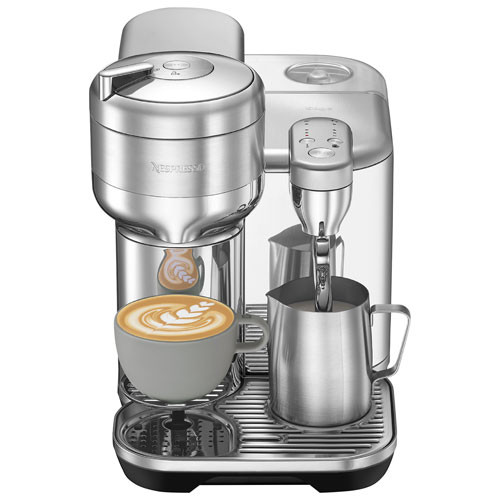 Nespresso Vertuo Creatista Pod Espresso Machine by Breville - Brushed Stainless Steel | Best Buy Canada