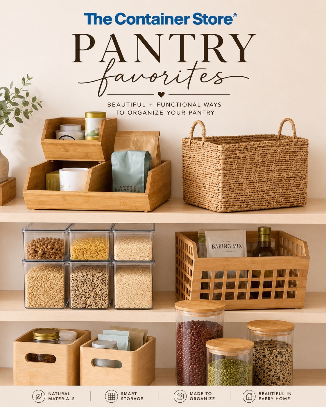 Pantry organization favorites from The Container Store #sponsored #ad

#LTKHome