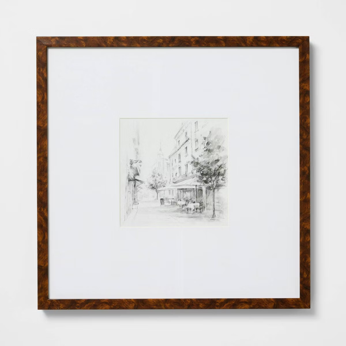 20"x20" Black and White Landscape Wall Art - Threshold™ designed with Studio McGee | Target