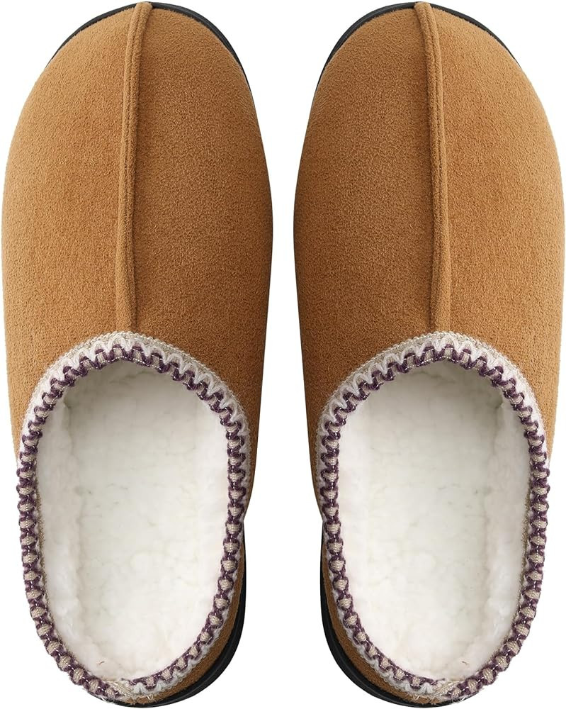 oyioyiyo Slippers for Women Indoor and Outdoor,Anti-Slip Fluffy Warm Womens Slippers,Memory Foam ... | Amazon (US)