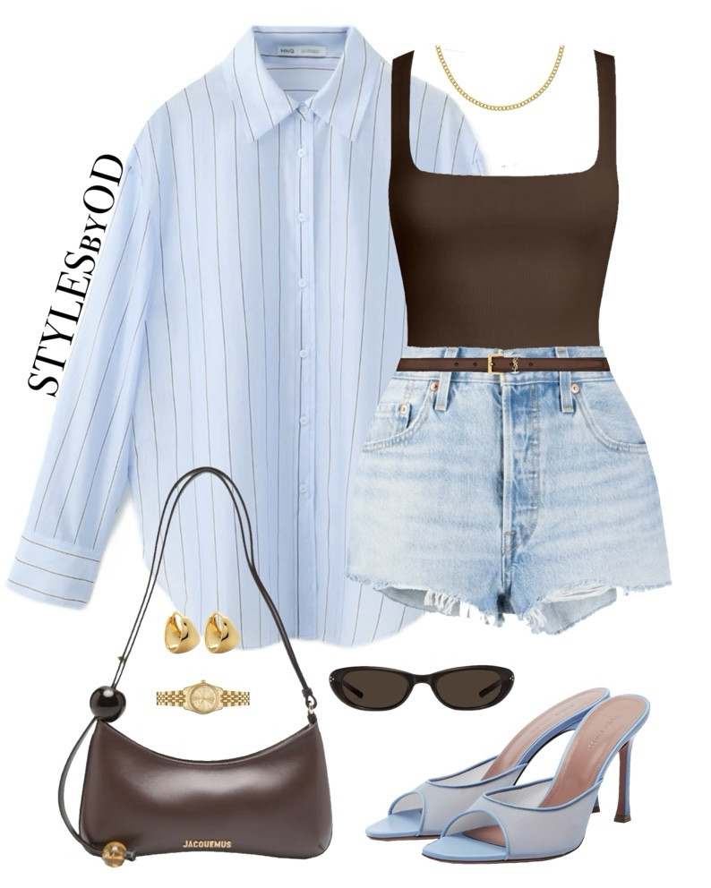 Baby Blue & Chocolate Brown: The ultimate Summer Contrast🧊🤎

#LTKstyletip #LTKfashion casual chic outfit, street style inspo, colorful outfit, summer wardobe essentials, summer fashion, oversized shirt, minimal fashionn

#LTKSeasonal #LTKdayinmylife #LTKootd