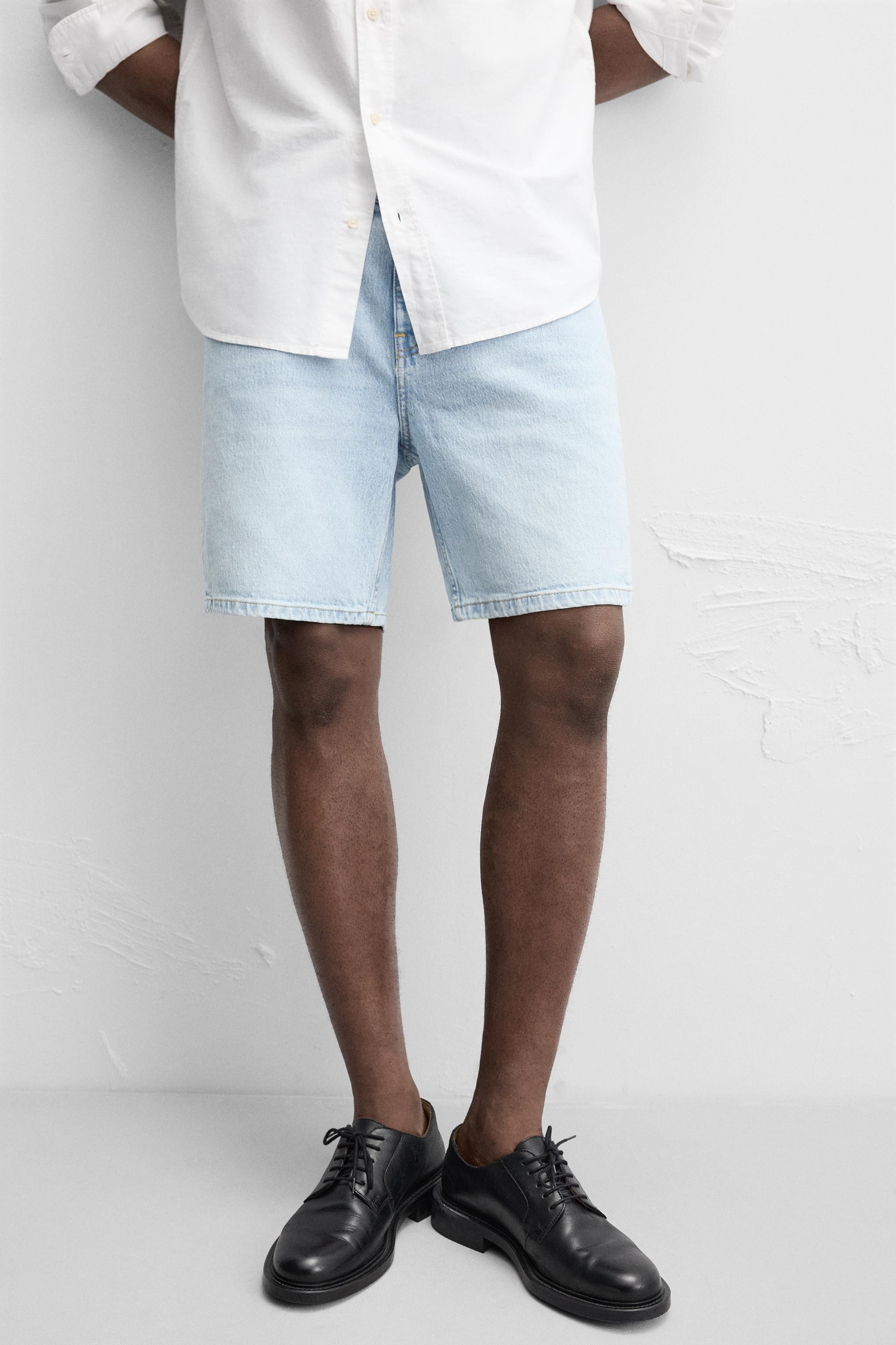 REGULAR FIT DENIM SHORTS | Zara US