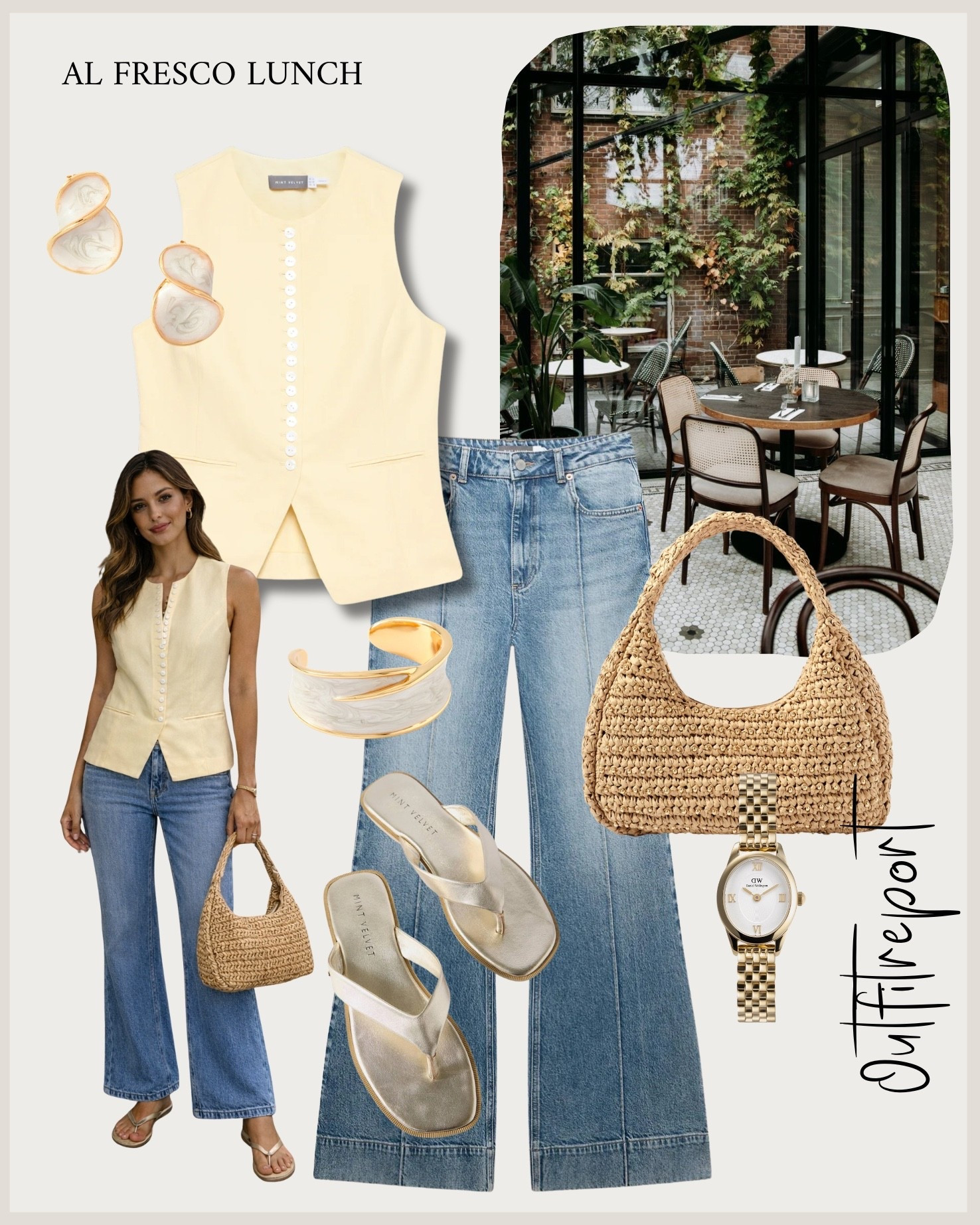 Butter yellow outfit 

#LTKsummer #LTKspring #LTKstyletip