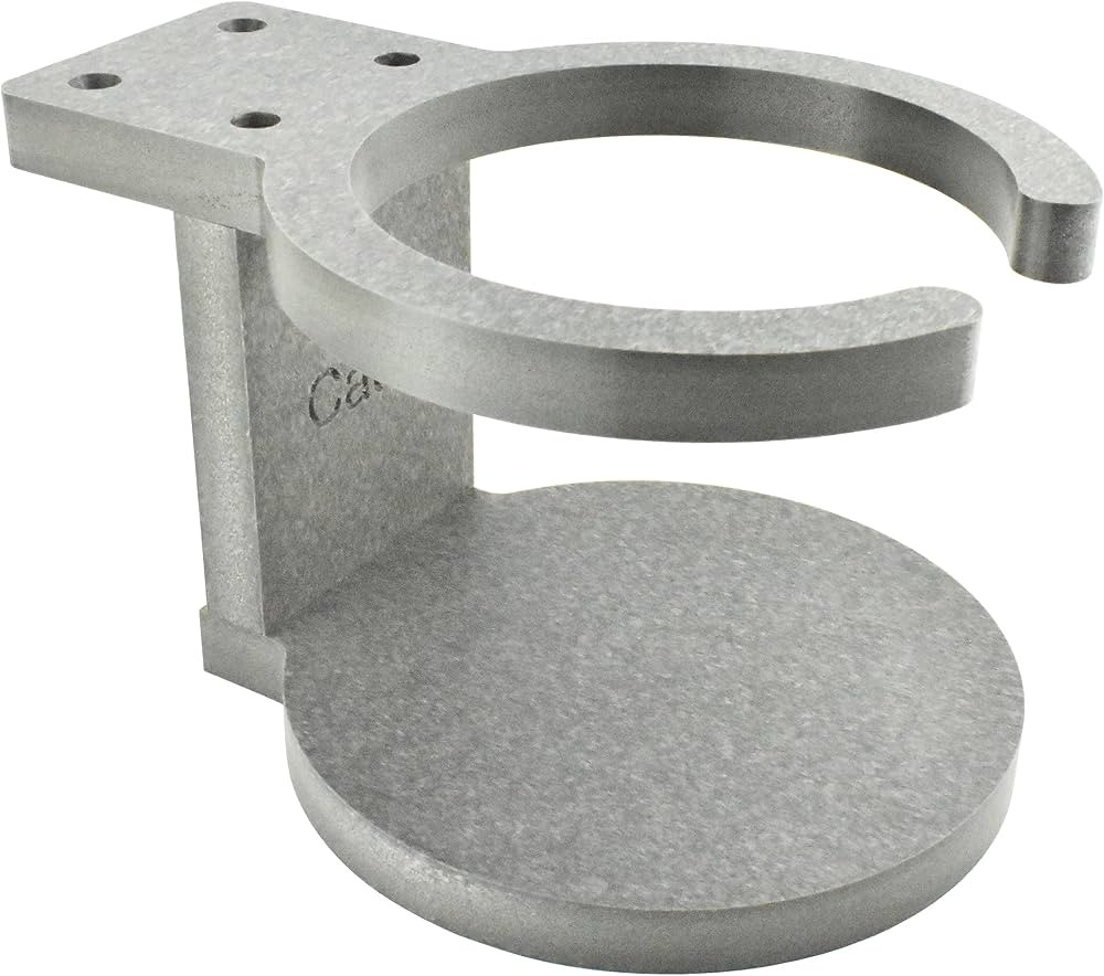 Poly Cup Holder for Adirondack Chair or Patio, Fits Standard- Large Cups (1 Pack, Charcoal Gray) | Amazon (US)