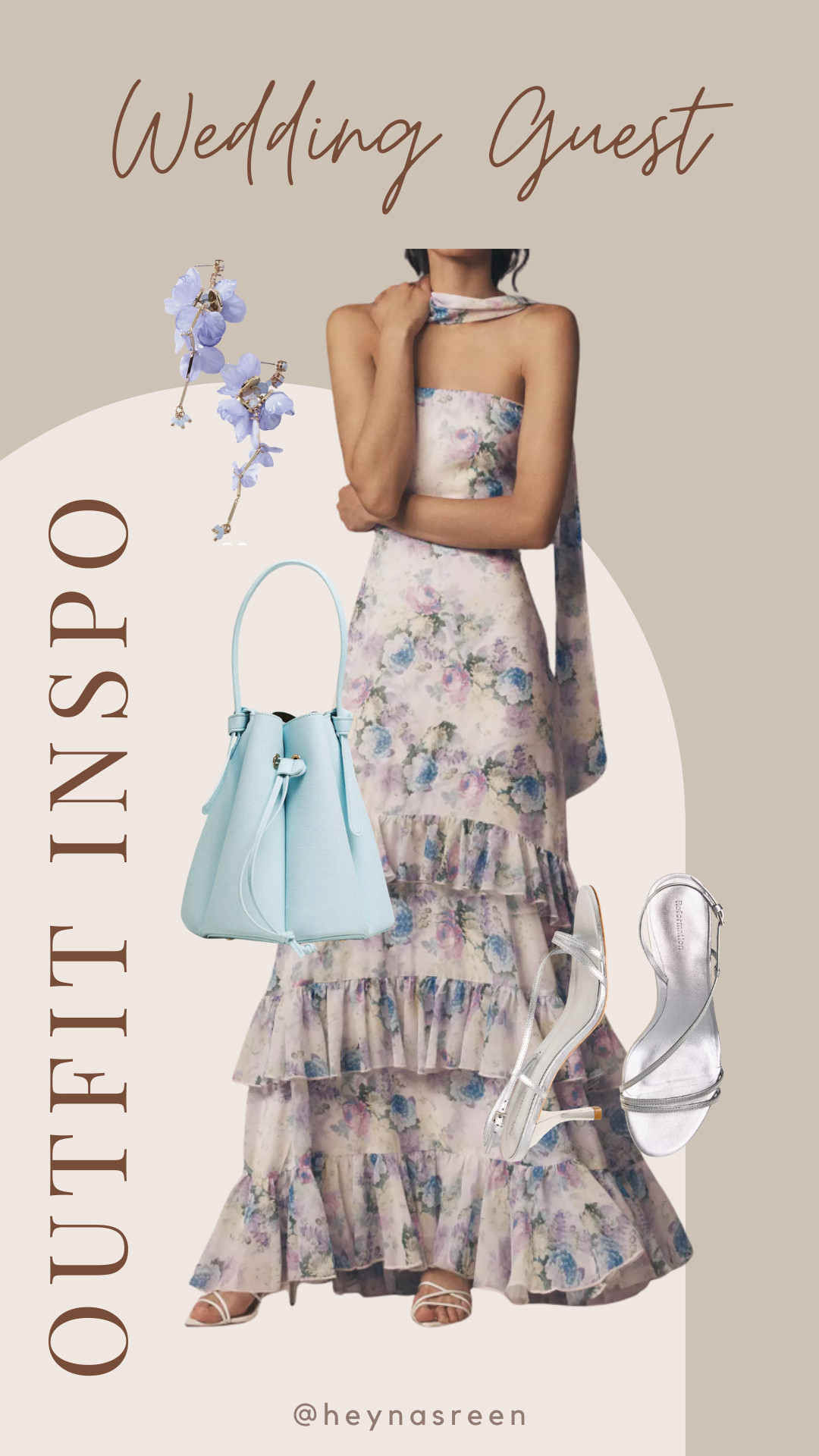 Wedding Guest Outfit Idea: Floral Anthropologie dress & lavender / light blue accessories. Perfect for a spring or summer wedding! 

 

#LTKWedding