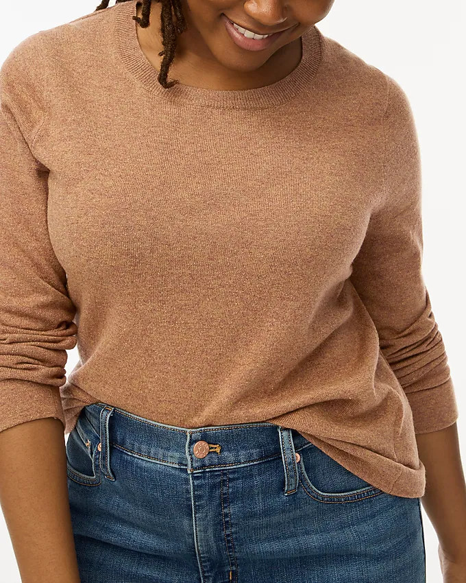 Cotton-wool blend Teddie sweater | J.Crew Factory