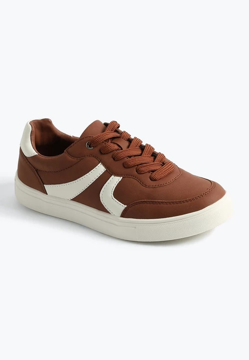 SuperCush Stripe Lace Up Sneaker | maurices | Maurices