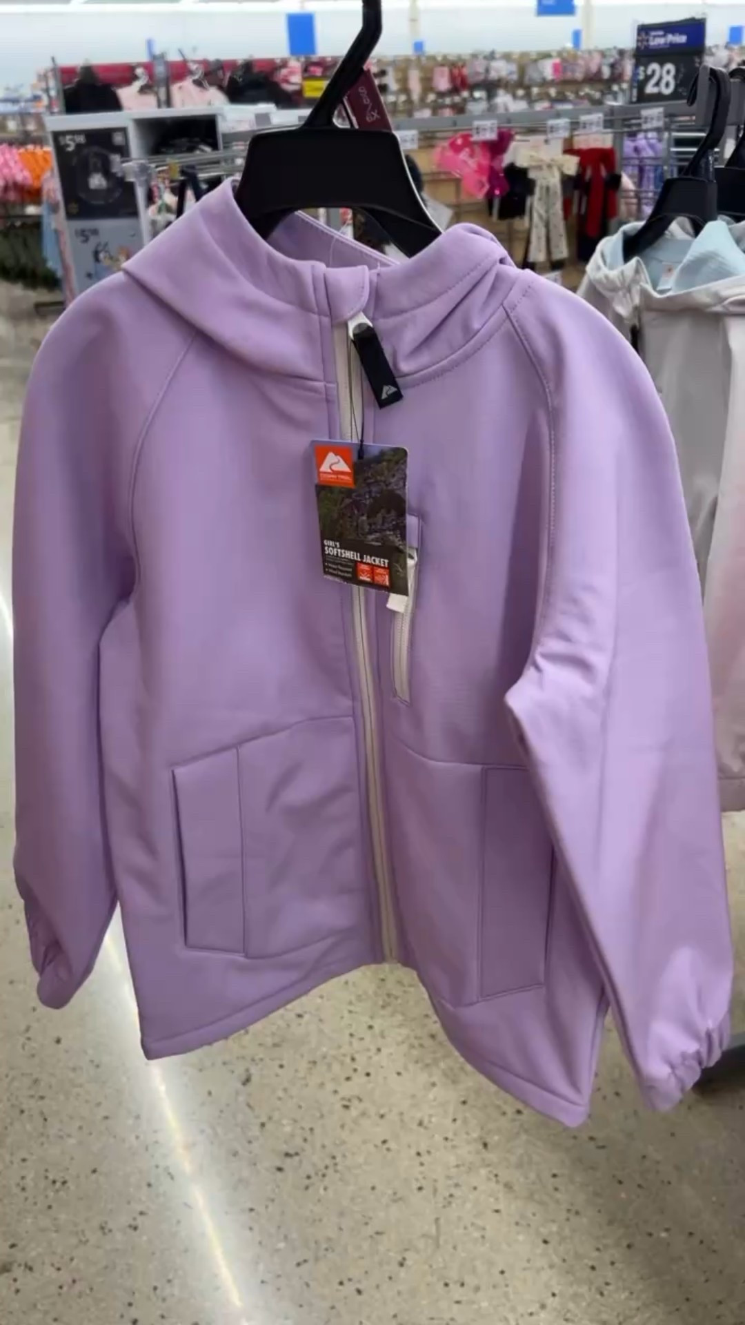 Walmart girls soft shell jackets, four colors, fit true to size. These look great for the price! #walmartkids Patagonia llbean 

#LTKFindsUnder50 #LTKKids