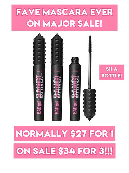 Use code HOLIDAY for $15 off! Use a new email to get the discount. Such a good deal. 💣 normally $27 on sale $11 a bottle!!!!! Best mascara ever. Makeup deals 

#LTKCyberweek #LTKunder50 #LTKbeauty