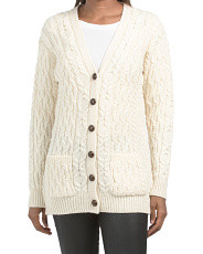 Made In Ireland Merino Wool Cardigan | Marshalls