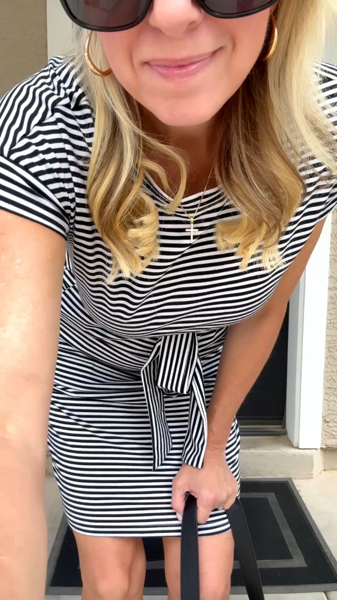 Look what I found in my closet…Day 1! Rediscovered some of my favorite Amazon pieces during a recent closet clean out & wanted to share them this week! 

This little faux wrap dress comes in multiple colors, is so comfy, and sells for under $24! Wearing my usual size S.