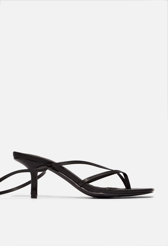 Mikelle Strappy Kitten Heel | JustFab