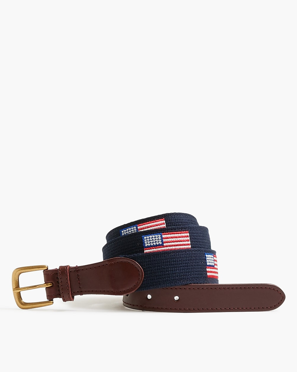 Embroidered flag belt | J.Crew Factory