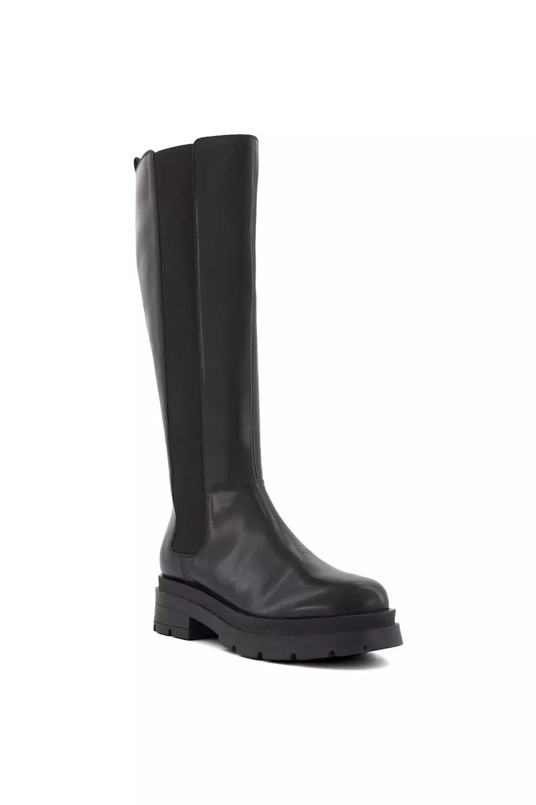 Boots | 'Tammie' Leather Knee High Boots | Dune London | Debenhams UK