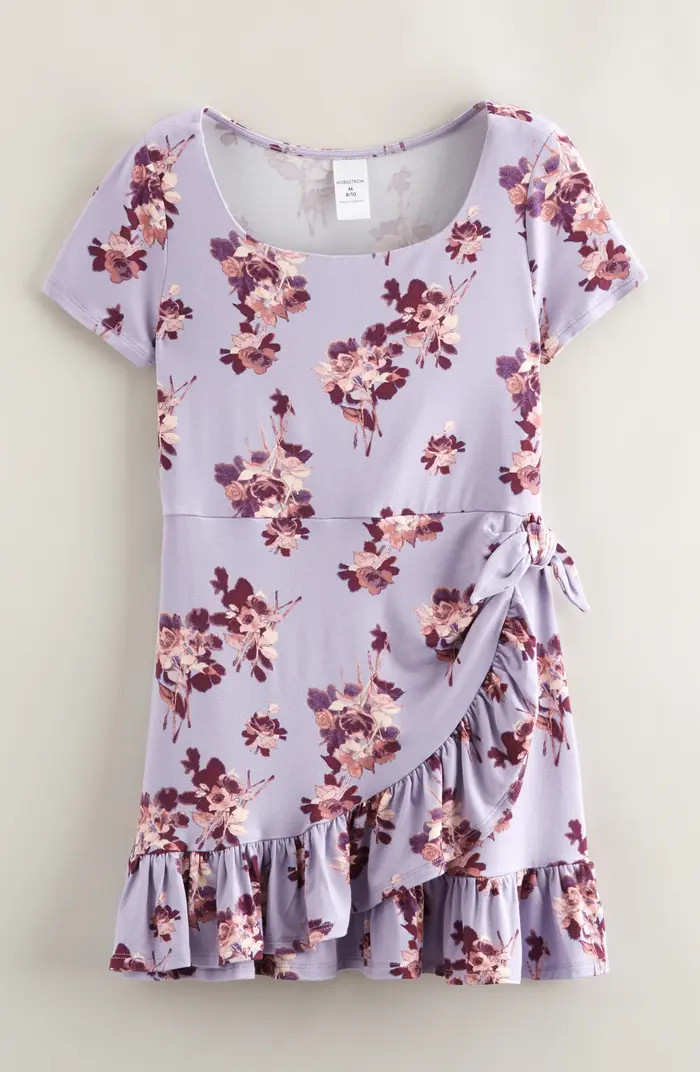 Nordstrom Kids' Knit Faux Wrap Dress | Nordstrom | Nordstrom