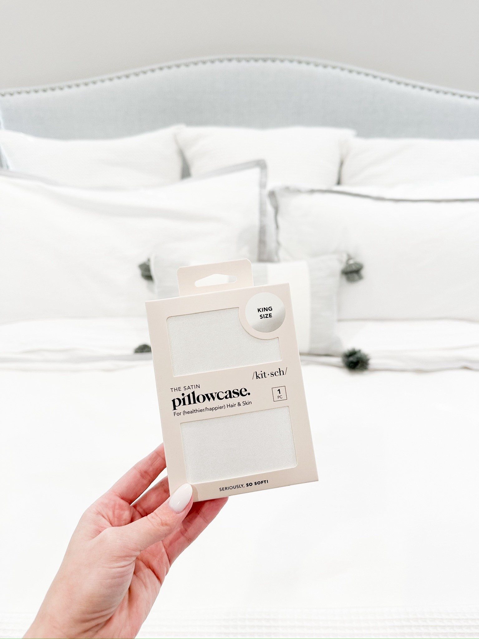 Amazon Big Spring Sale-
Perfect time to grab a few of the best luxurious 
satin pillow cases from Kitsch. Great for Easter baskets and mini gifts for friends. So so good for your skin and non-agitating on your hair at night.

//
Satin pillow case 
Amazon big spring Sale 
Kitsch

#LTKBeauty #LTKSaleAlert #LTKselfcare