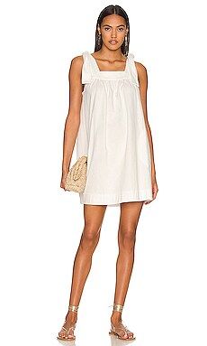 Free People Honey Mini Dress in Ivory from Revolve.com | Revolve Clothing (Global)