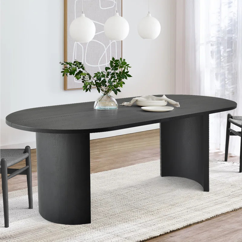 Audna 79" Oval Dining Table | Wayfair North America