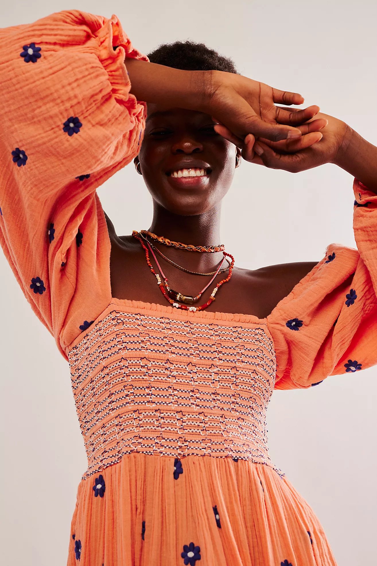 Dahlia Embroidered Maxi Dress | Free People (Global - UK&FR Excluded)