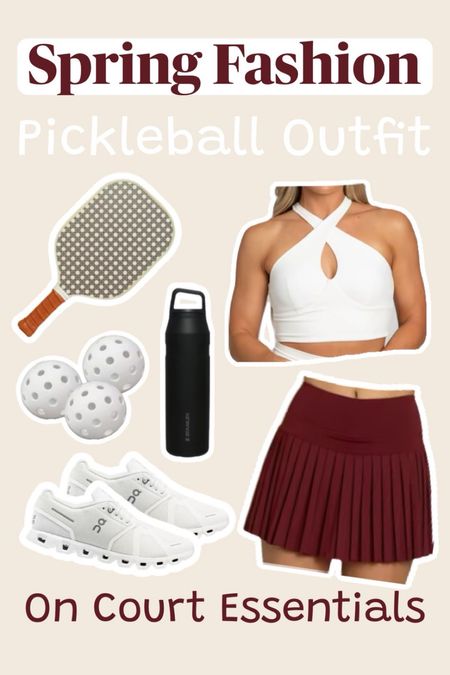 It’s starting to warm up so that means more time for outdoor activities! Here’s the perfect outfit to show up in at your next pickleball match! 😊 #pickleball #tennis #pickleballoutfit #tennisoutfit #goldhinge #onwomens #pickleballpaddles #goldhingeskirt #golfskirt #tennisskirt #onshoes

#LTKshoecrush #LTKfitness #LTKActive