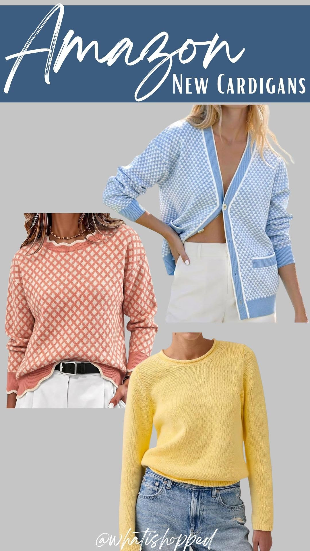 Amazon new cardigans!
Amazon, amazon finds, affordable fashion, fall, fall fashion, amazon outfits, amazon fashion, amazon new arrivals, fall style, outfits over 40
 

 #LTKSeasonal #LTKOver40 #LTKSaleAlert