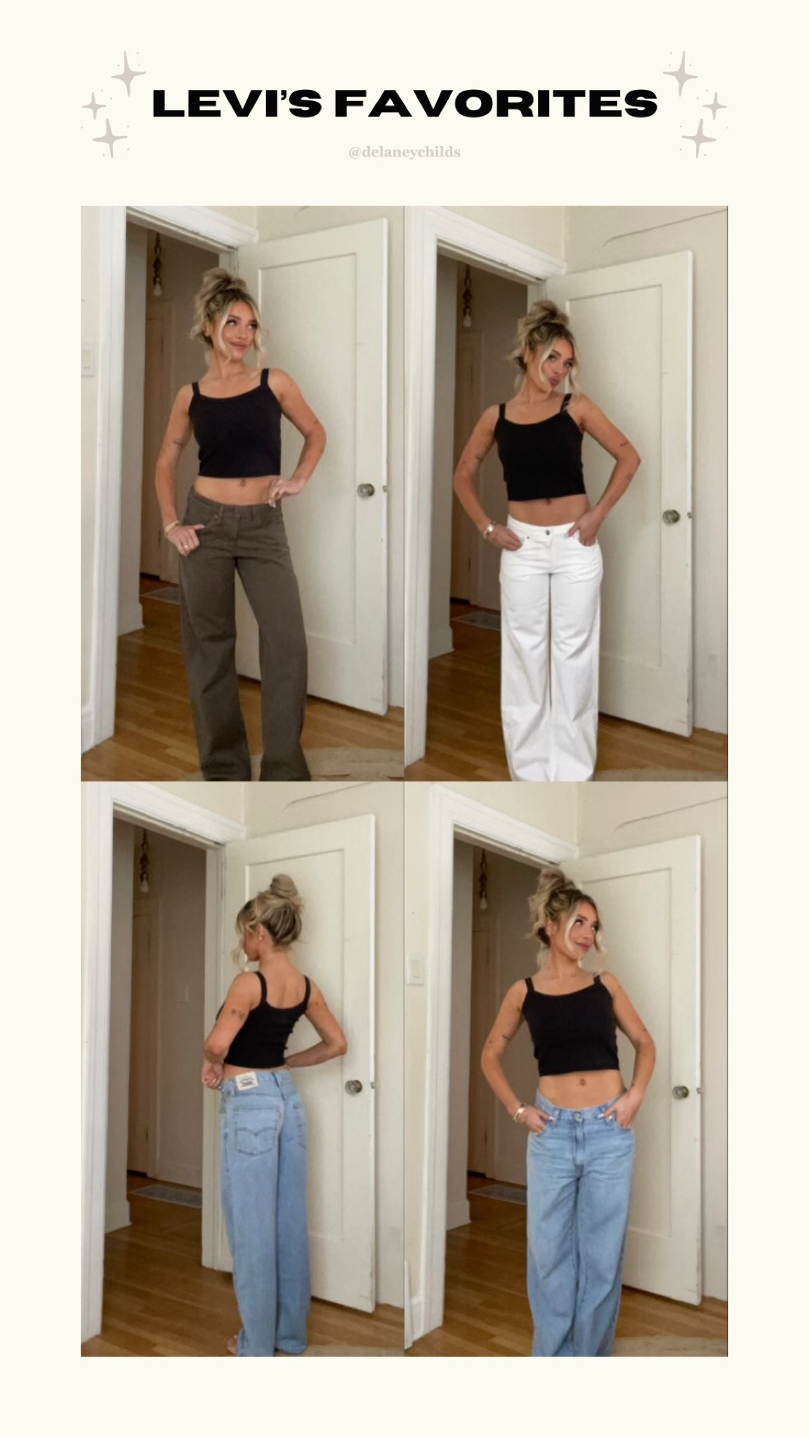 Levis sale 30% off right now and 40% off sale styles! 
Size up 1-2 sizes in the baggy low 
Size up 1 size in the dad jeans 

 #LevisLTKPartner #Levis #150YearsOf501 #liketkit 


#LTKsalealert #LTKSeasonal #LTKSpringSale