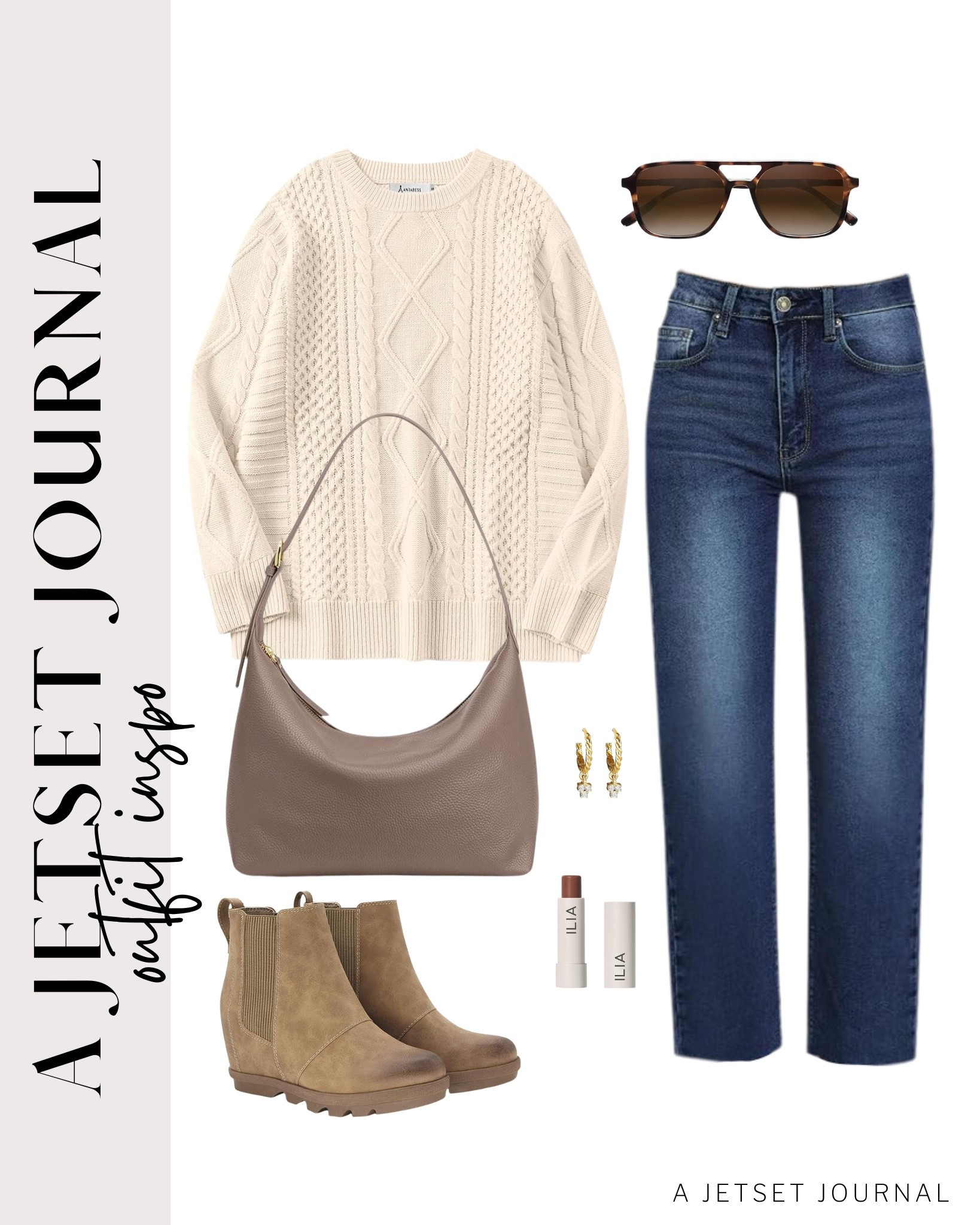 An everyday outfit with a knit sweater and straight leg jeans to shop now!
chunky sweater, winter booties, ilia lipstick, casual outfit, ways to style, casual outfit inspo, capsule wardrobe, favorite finds, top picks, mom outfit, everyday style, transitional style, trendy look, viral style, affordable look, amazon favorites, winter outfit idea

#LTKFindsUnder50 #LTKSeasonal #LTKU