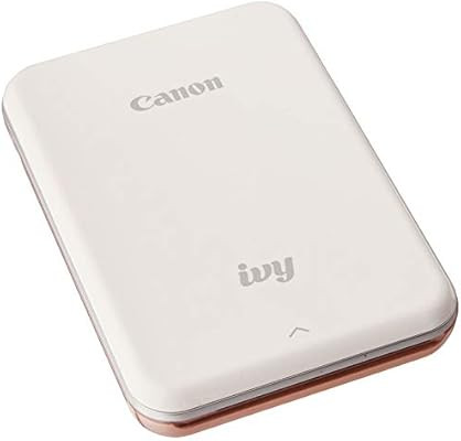 Canon IVY Mobile Mini Photo Printer through Bluetooth(R), Rose Gold | Amazon (US)