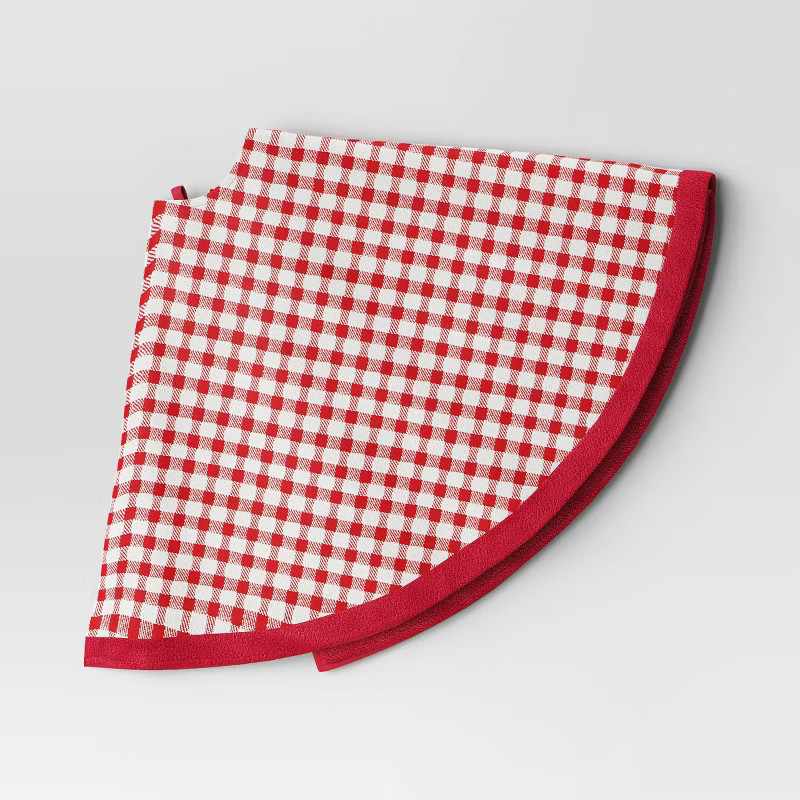 Plaid Tree Skirt Red - Threshold™ | Target