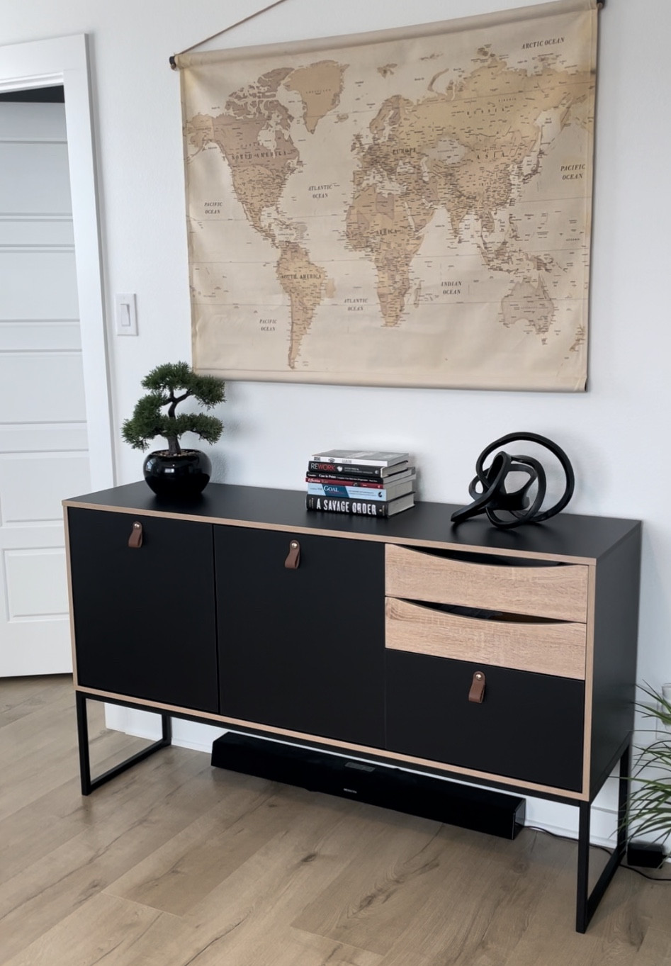 Storage in my husband’s office. Really love this one 