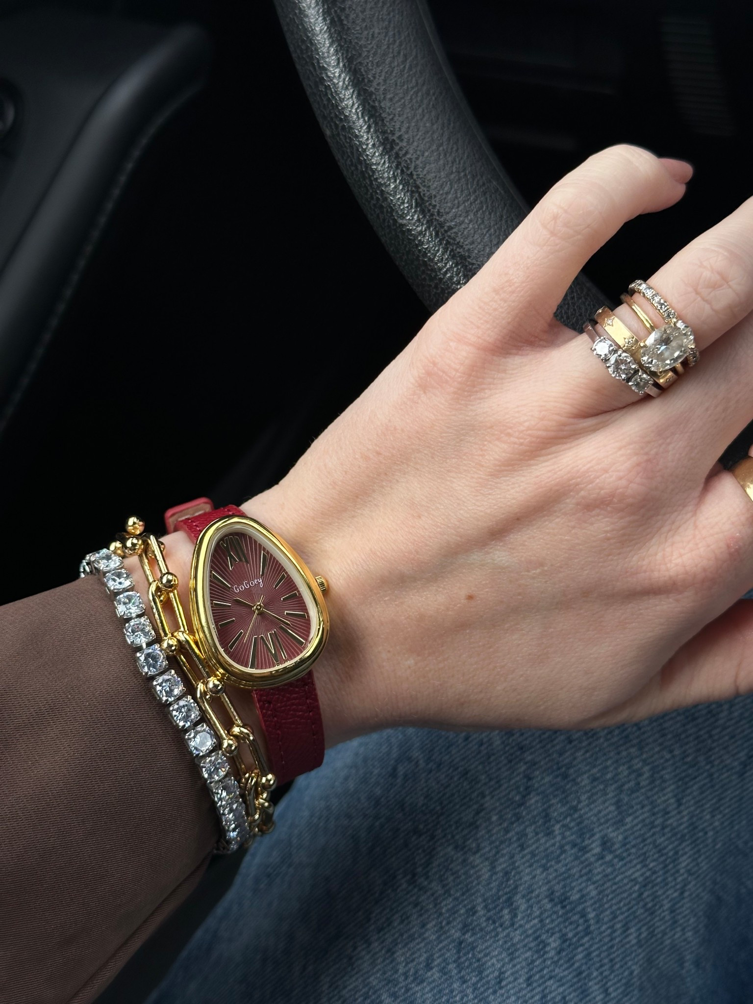 Elegant watch and jewelry  

#LTKFindsUnder50 #LTKFindsUnder100