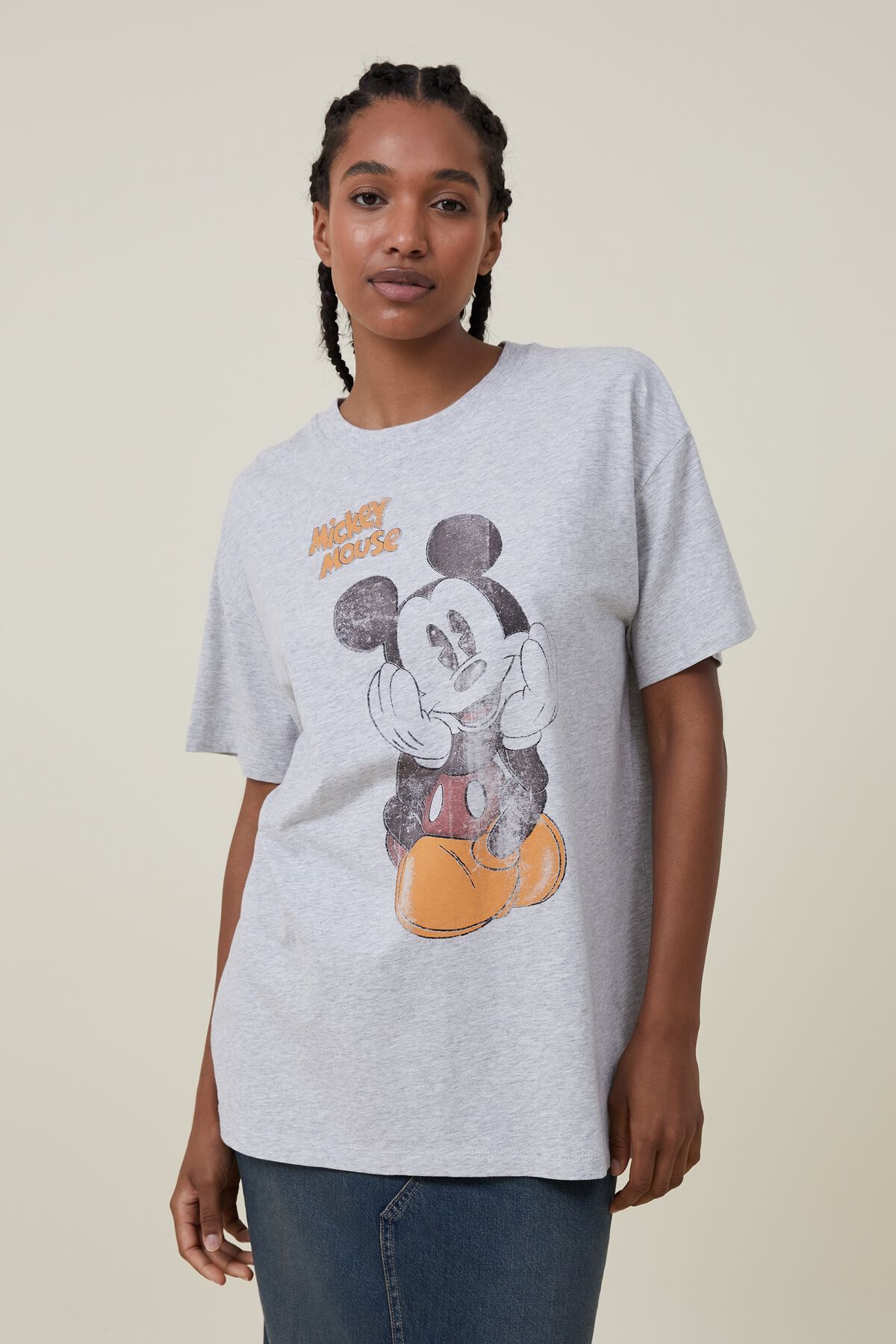 Mickey Oversized Fit Lcn Graphic Tee | Cotton On (US)