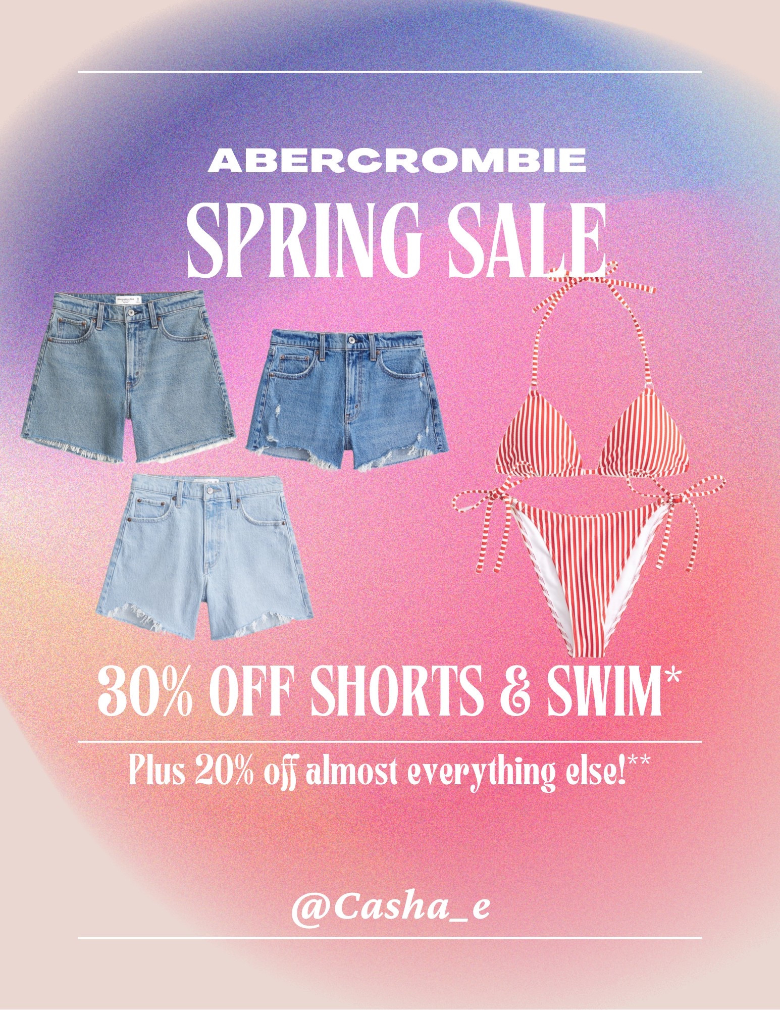 AF SUMMER PREP SALE!! USE CODE: SUITEAF for additional 15% off!!! 

#LTKSaleAlert #LTKSwim #LTKFindsUnder50