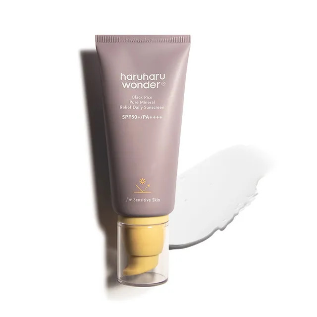 haruharu wonder - Black Rice Pure Mineral Relief Daily Sunscreen | YesStyle Global