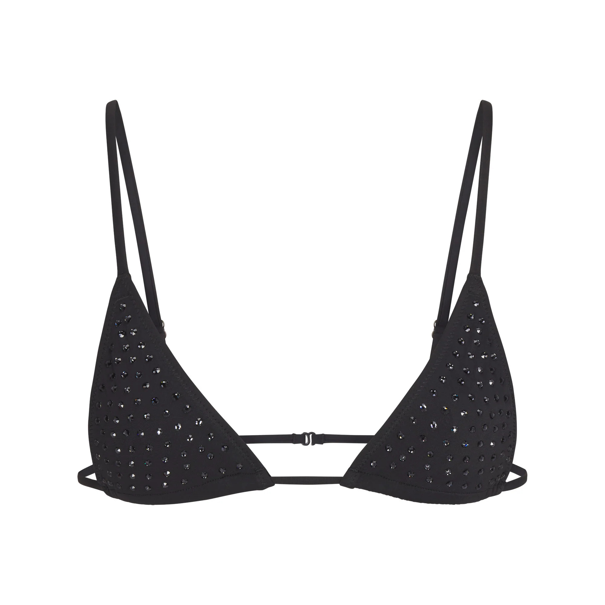 SPARKLE JERSEY MINI TRIANGLE BRALETTE | SKIMS (US)