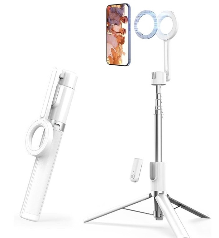 The only tripod I use! It’s easy and folds up nicely. I can put it in my handbag to use when I’m out or when we’re on vacation .

#LTKFindsUnder50