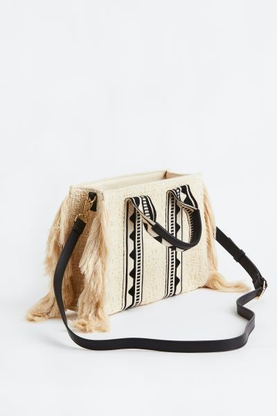 Jacquard-weave Shopper | H&M (US + CA)