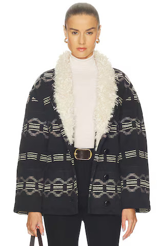 Isabel Marant Etoile Qayla Cardigan in Faded Black from Revolve.com | Revolve Clothing (Global)