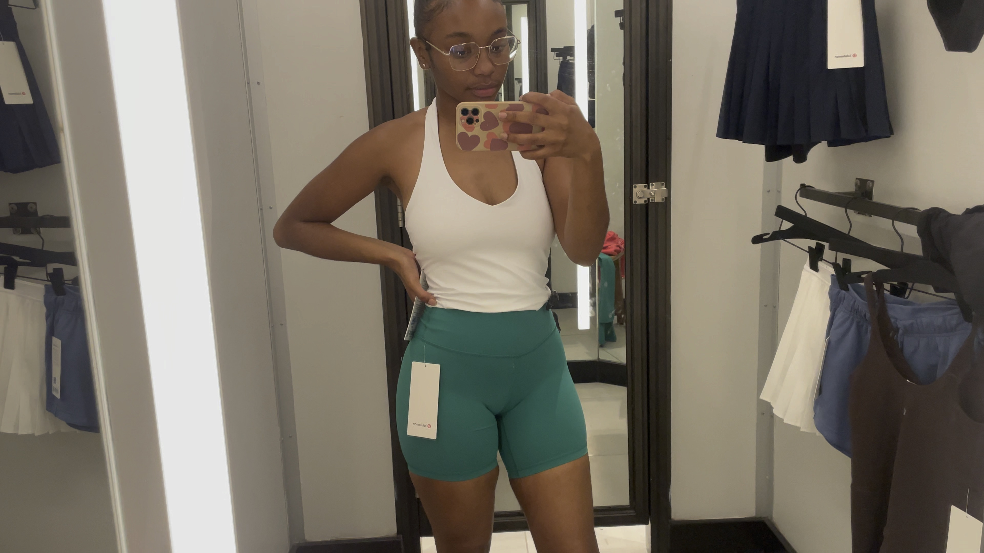 Fit Session 😌

Align bike shorts - Size 4 😍
Align halter top - size 6 😍
the halter top is on SALE!! 

#LTKSummerSales #LTKFitness #LTKActive