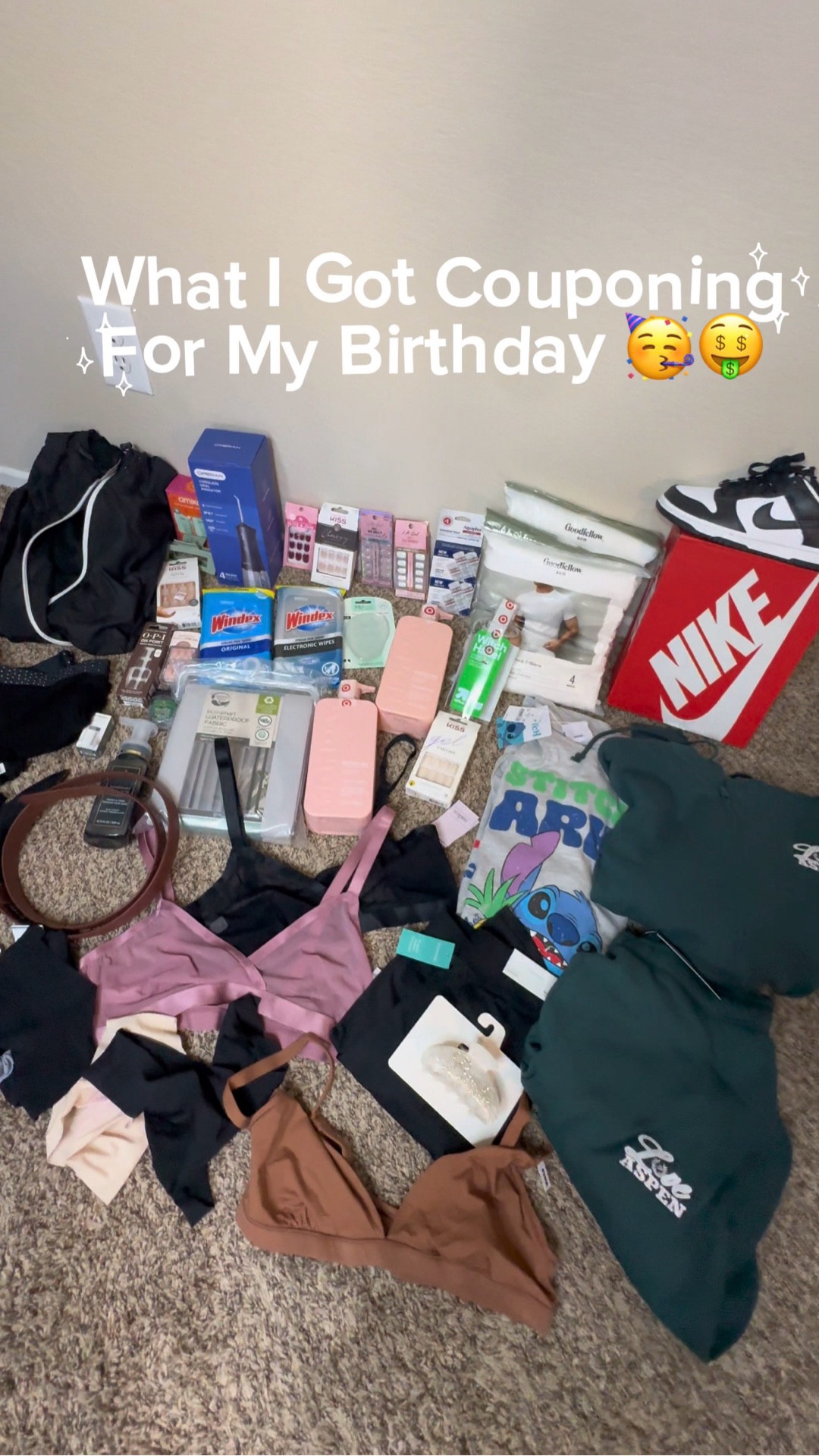 What I got couponing for my birthday 🤑🥳🎈Ballin’ On A Budget is BACK & I move quick so take notes 😂 Leave a comment if you got questions, I don’t mind sharing my tips & tricks! I love “ballin’” out each year for my bday, but only with coupons & this year was a big haul of things I had put off getting or had in my cart 🛒🤑 We deserve to treat ourselves and save some money doing it! 💚 & say hi to my kitty baby helper, Miss Tina 🐱💛 I love retail extreme couponing 🏀💰 #retailtherapy #retailtherapyisreal  #birthdayrewards #birthdaycoupons #howtocoupon 


#LTKdayinmylife #LTKBeauty #LTKU