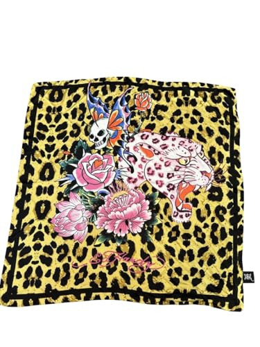 ED HARDY Scarf with Tattoo in Animal Print | Amazon (US)