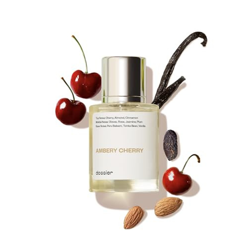 Dossier - Eau de Parfum - Ambery Cherry - Inspired by T.Ford Lost Cherry - Perfume Luxury - Pure Infused - Paraben Free - Vegan - For Women Men Unisex - Fragrance 1.7 Fl oz (Spray 50ml) | Amazon (US)