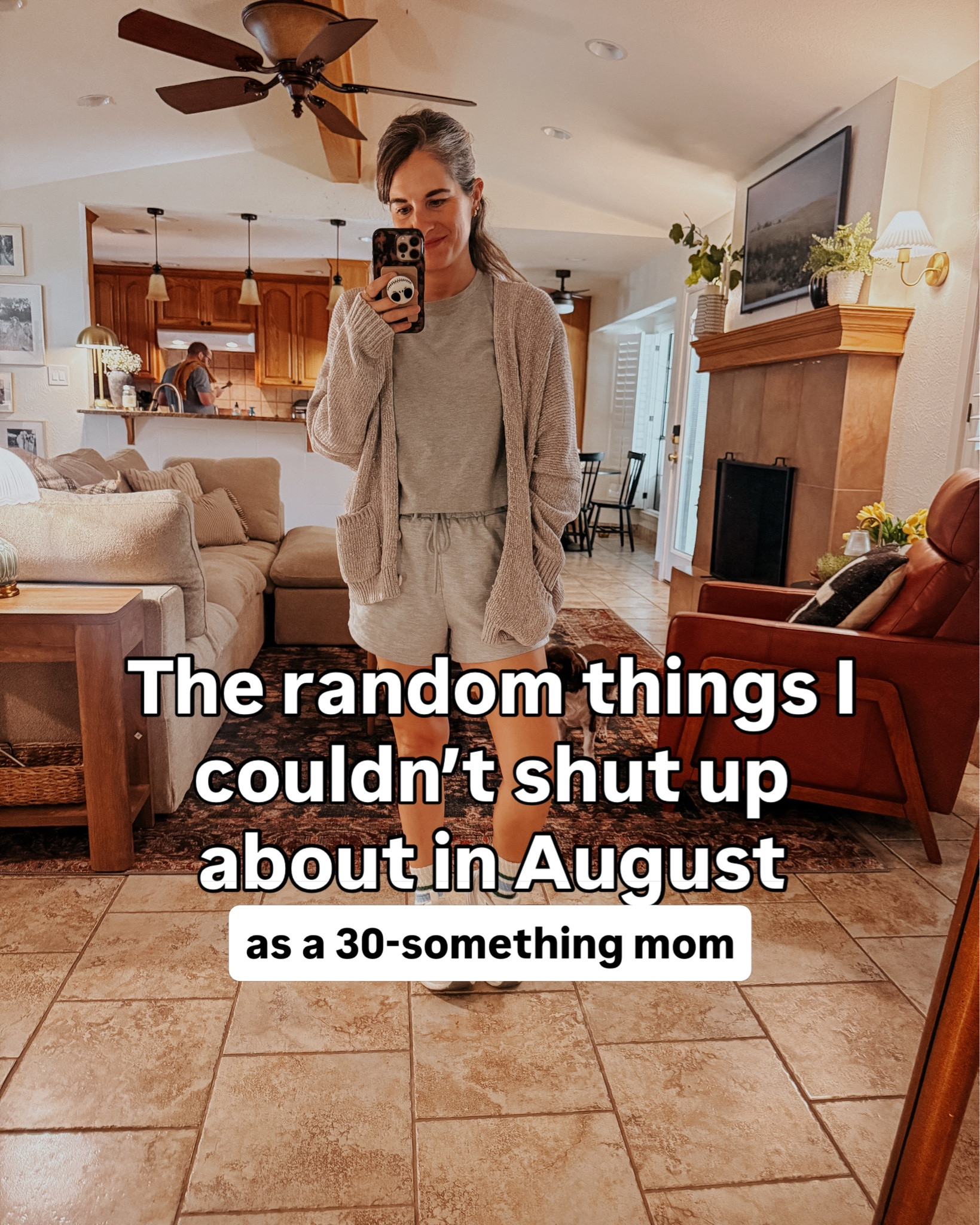 I won’t even pretend that I’m sad it’s the last day of August. BER MONTHS, HERE WE COME! I am, however, happy to send it off with a celebration and some cheering - here are a few of the things that brought me some joy this month and made my days a little better!

Comment SHOP if you want the links to all of my August favorites!