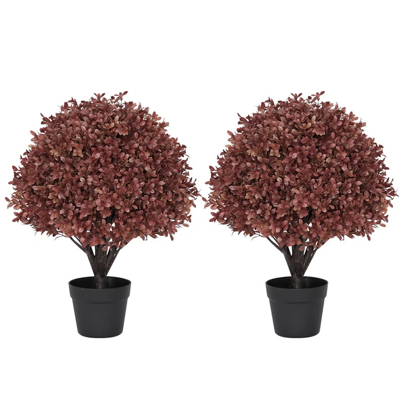 This artificial fall plants come with pot will meet your decorative needs and adding a touch of v... | Wayfair North America