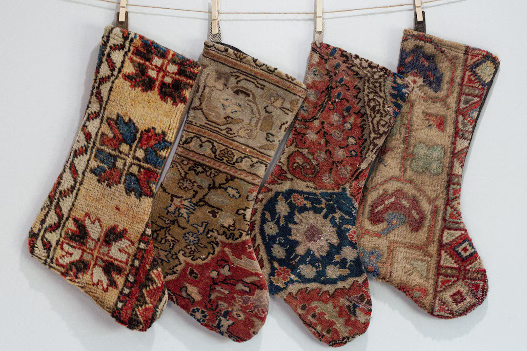 Brighton Collection Collection | Kilim Rug Stocking | Vintage + Upcycled - Etsy | Etsy (US)