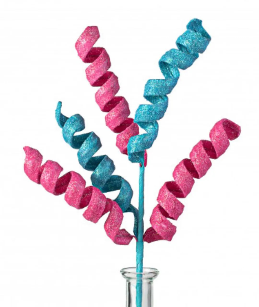 16 Frizzy Curly Pick: Pink & Blue - Etsy | Etsy (US)