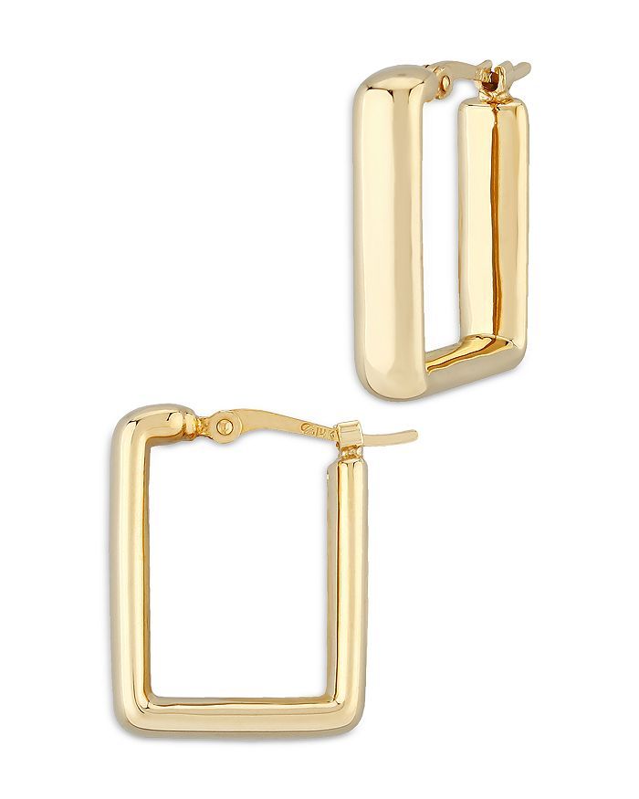Small Square Hoop Earrings in 14K Yellow Gold - 100% Exclusive | Bloomingdale's (US)