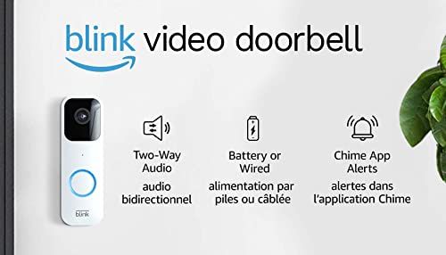 Blink Video Doorbell | Two-way audio, HD video, motion and chime app alerts and Alexa enabled —... | Amazon (CA)
