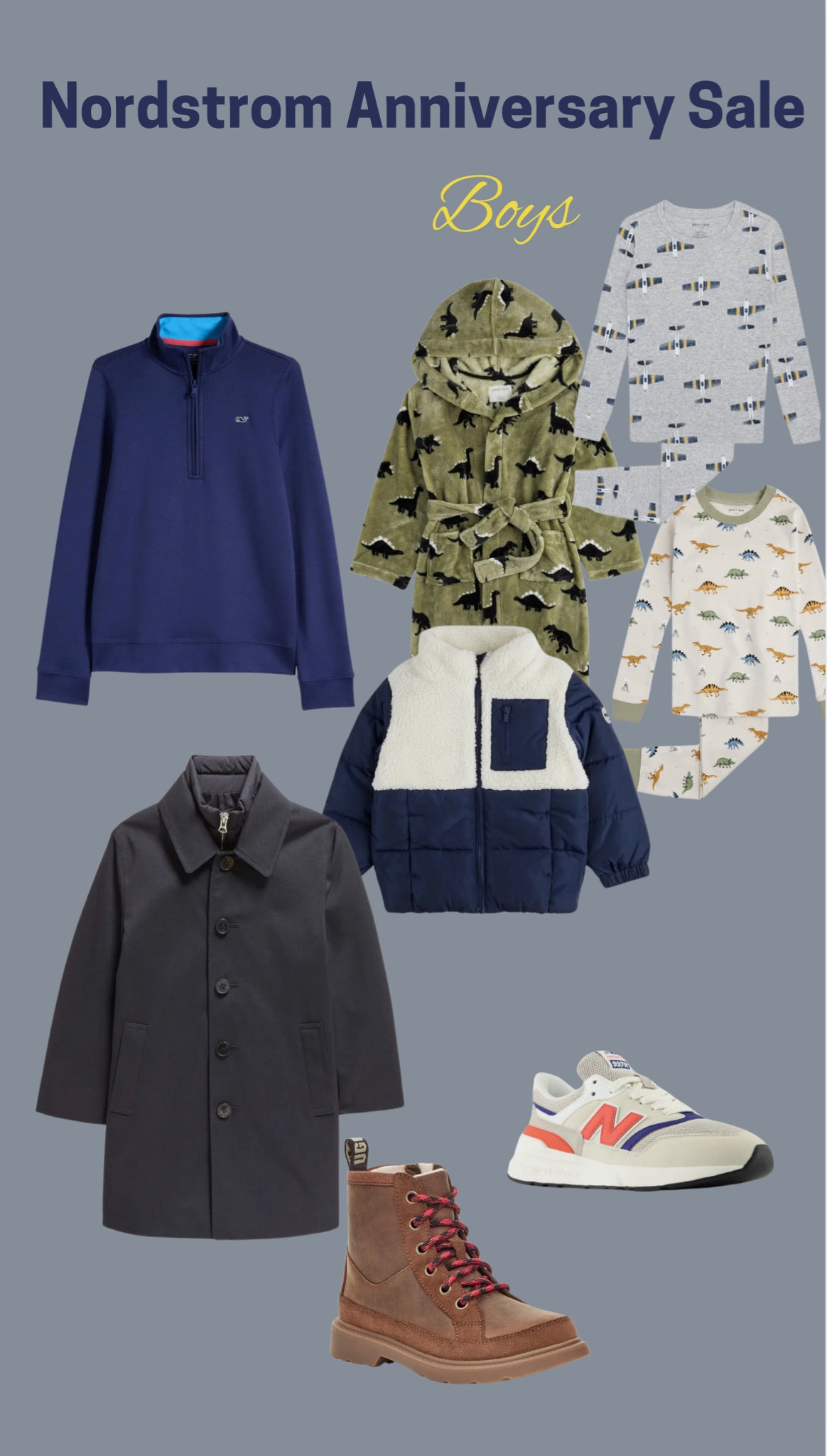 Nordstrom anniversary sale boys picks! Pjs, Dino robe, jackets, Ugg boots and sneakers 

#LTKSaleAlert #LTKKids #LTKxNSale