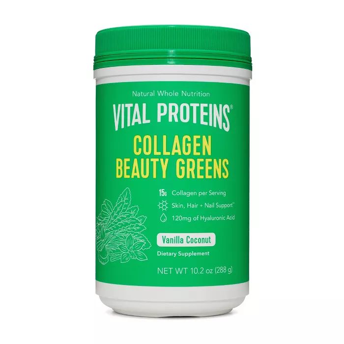 Vital Proteins Collagen Beauty Greens Powder - Coconut Vanilla - 10.2oz | Target